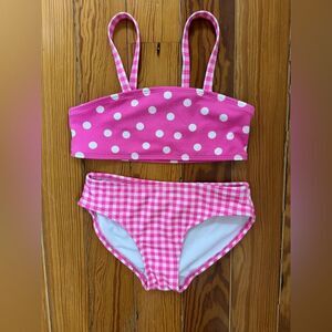 Cat and Jack Pink Gingham Bikini